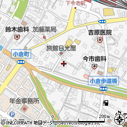 栃木県日光市今市806周辺の地図