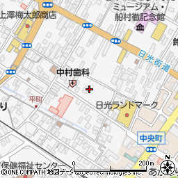 栃木県日光市今市393周辺の地図