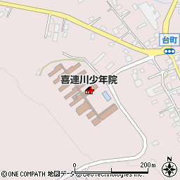 喜連川少年院周辺の地図