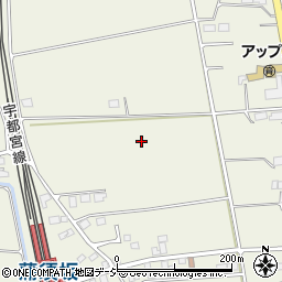 栃木県さくら市蒲須坂周辺の地図