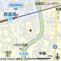 富山県高岡市中保1246周辺の地図