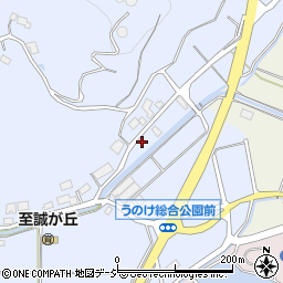 石川県かほく市鉢伏ト3周辺の地図