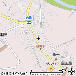 栃木県さくら市喜連川3543周辺の地図
