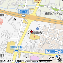 ドトールコーヒーショップ 文苑堂富山豊田店周辺の地図