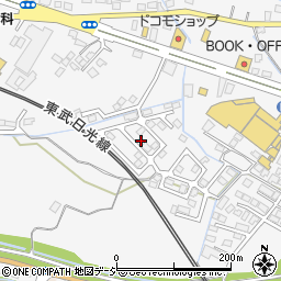 栃木県日光市今市1050周辺の地図