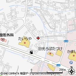 栃木県日光市今市1221周辺の地図
