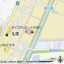 石川県かほく市七窪ハ7周辺の地図