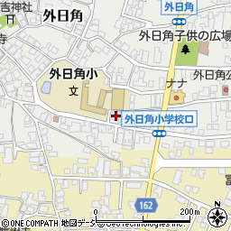 石川県かほく市外日角ニ111周辺の地図