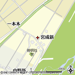 富山県富山市宮成新周辺の地図