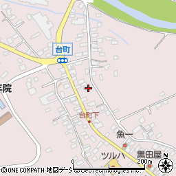 栃木県さくら市喜連川3544周辺の地図