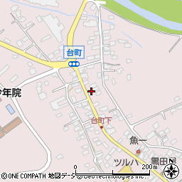 栃木県さくら市喜連川3545周辺の地図