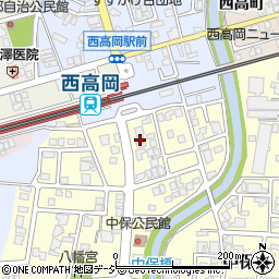 富山県高岡市中保1265周辺の地図