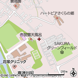 栃木県さくら市喜連川647周辺の地図