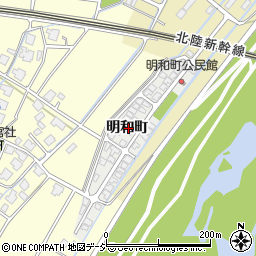 富山県高岡市明和町周辺の地図