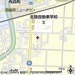 富山県高岡市中保79周辺の地図