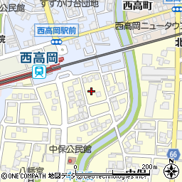 富山県高岡市中保1250周辺の地図