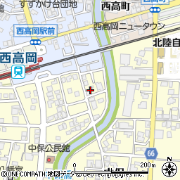 富山県高岡市中保1227周辺の地図