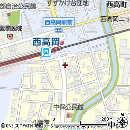 富山県高岡市中保1261周辺の地図