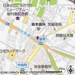 栃木県日光市今市778周辺の地図