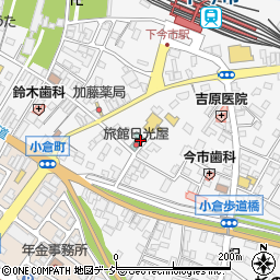 栃木県日光市今市801周辺の地図