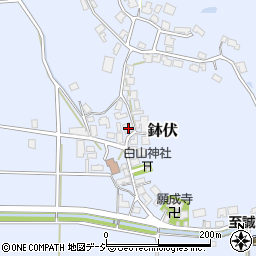 石川県かほく市鉢伏ワ53周辺の地図