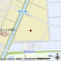 石川県かほく市七窪ニ周辺の地図