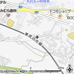 栃木県日光市今市1058周辺の地図