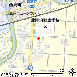 富山県高岡市中保78周辺の地図