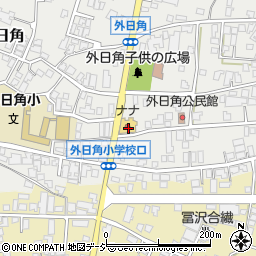 石川県かほく市外日角ニ71周辺の地図