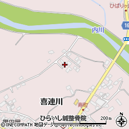 栃木県さくら市喜連川3822周辺の地図