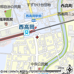 富山県高岡市中保1260-2周辺の地図