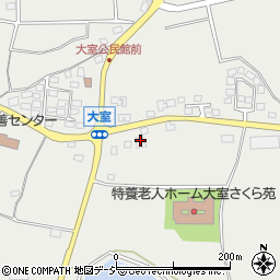 栃木県日光市大室887周辺の地図
