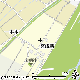 富山県富山市宮成新33周辺の地図