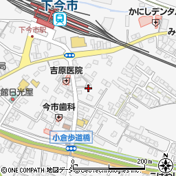 栃木県日光市今市832周辺の地図