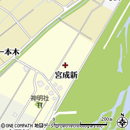 富山県富山市宮成新7周辺の地図