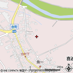 栃木県さくら市喜連川3660周辺の地図