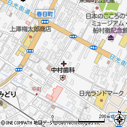 栃木県日光市今市466周辺の地図
