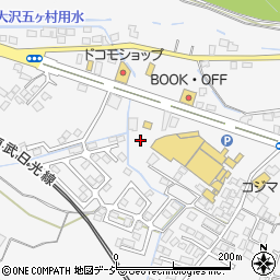 栃木県日光市今市1034周辺の地図