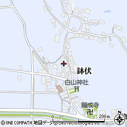 石川県かほく市鉢伏ワ63周辺の地図