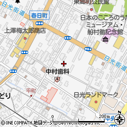 栃木県日光市今市384周辺の地図