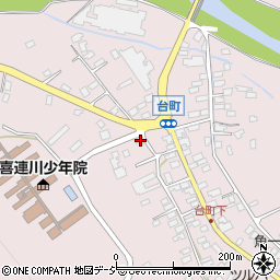 栃木県さくら市喜連川3529周辺の地図