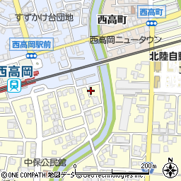 富山県高岡市中保1224周辺の地図