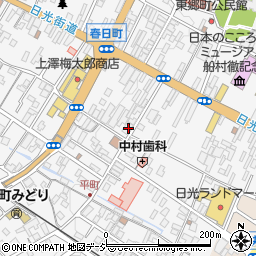 栃木県日光市今市377周辺の地図