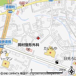 栃木県日光市今市968周辺の地図