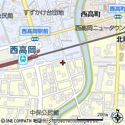 富山県高岡市中保1253周辺の地図