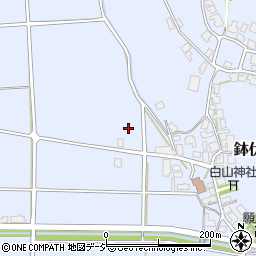 石川県かほく市鉢伏イ周辺の地図