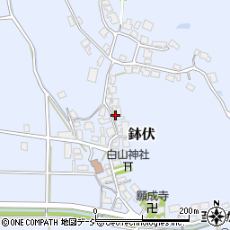 石川県かほく市鉢伏ワ67周辺の地図