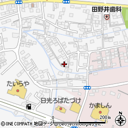 栃木県日光市今市1241周辺の地図
