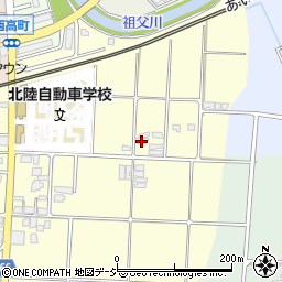 富山県高岡市中保43周辺の地図