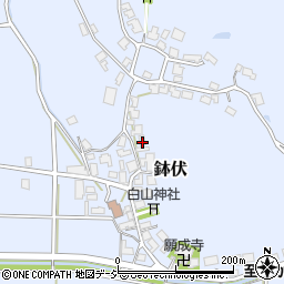 石川県かほく市鉢伏ワ66周辺の地図